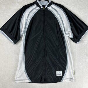 Vintage adidas 3 Strips Mens Size S Basketball Equipment Zippered Warm-Up Jersey